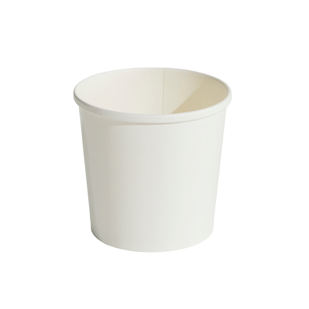 780mL (26oz) White Food Container & Lid Combo - TEM IMPORTS™