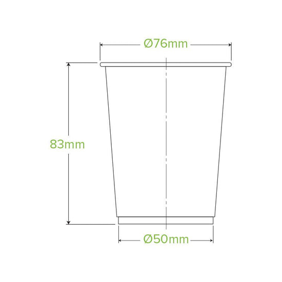 7oz/200mL (76mm) Clear PET BioCup - 2000pcs/ctn - TEM IMPORTS™