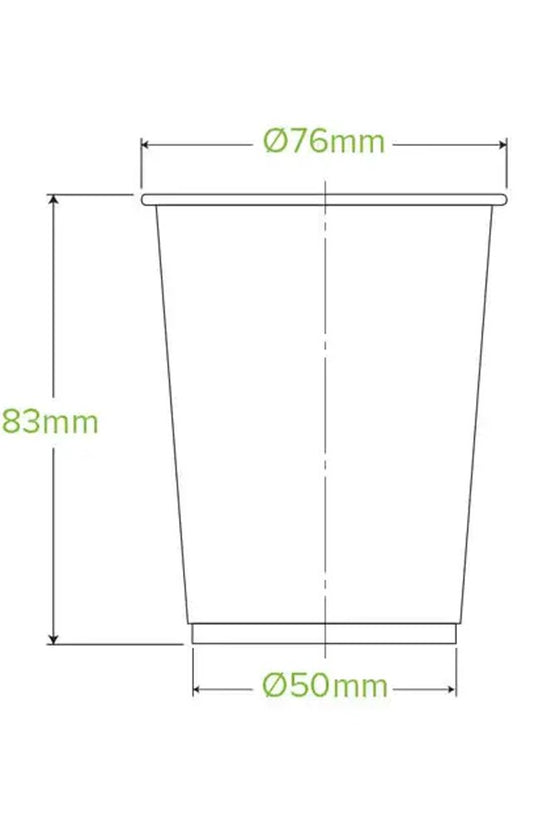 7oz/200mL Clear (76mm) PET Unbranded BioCup - 2000/CTN - TEM IMPORTS™