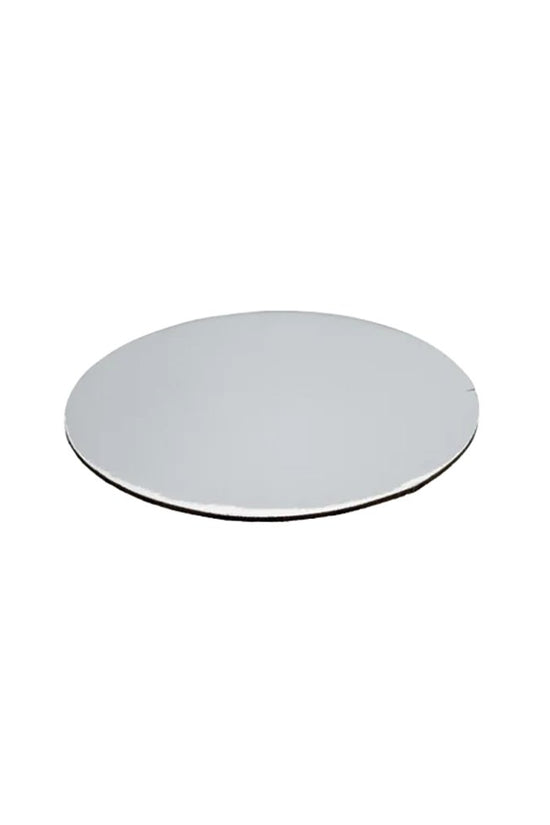 8 Inch Round STD Foil Cake Board - Silver - TEM IMPORTS™