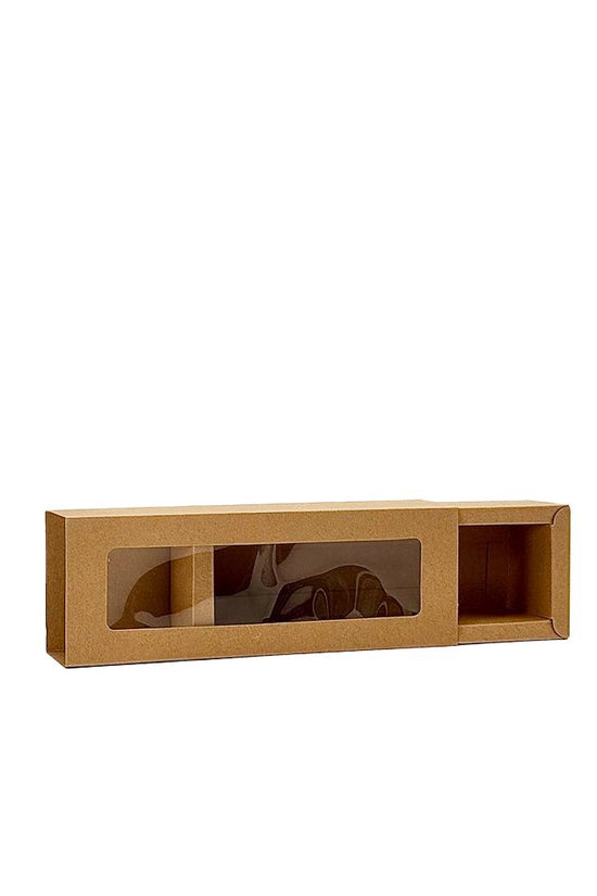 8 Macarons Kraft Paper Box With Window - TEM IMPORTS™