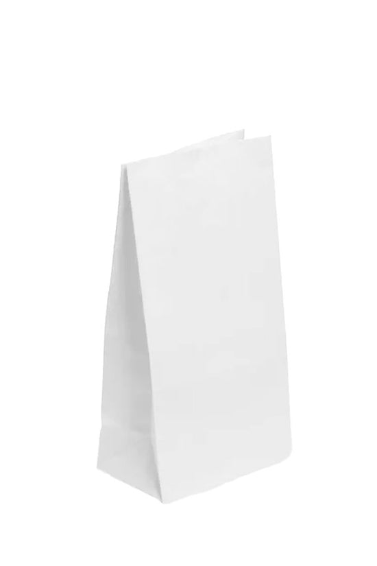 #8 SOS White Paper Bag - 1000/CTN - TEM IMPORTS™