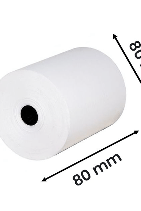 80x80mm Thermal Paper EFTPOS Cash Register Receipt Rolls - TEM IMPORTS™