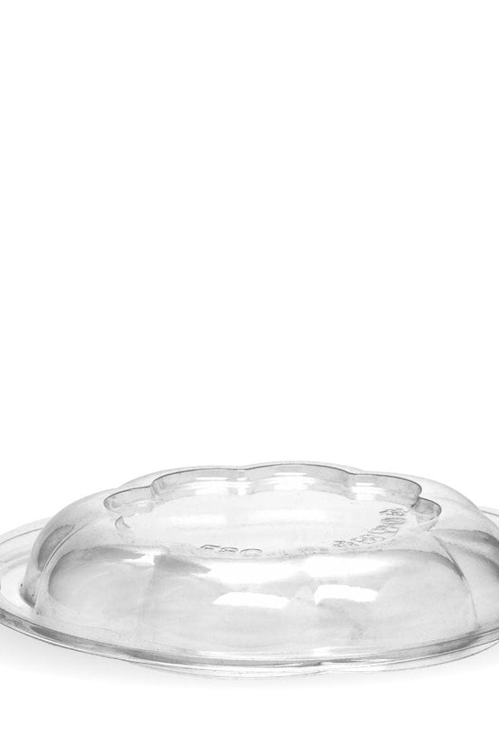 840 & 1,080mL / 24 & 32oz Clear Salad BioBowl Lid - 450/CTN - TEM IMPORTS™