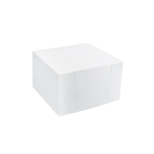 8x8x5 - Secure & Stylish MilkBoard Cake Box