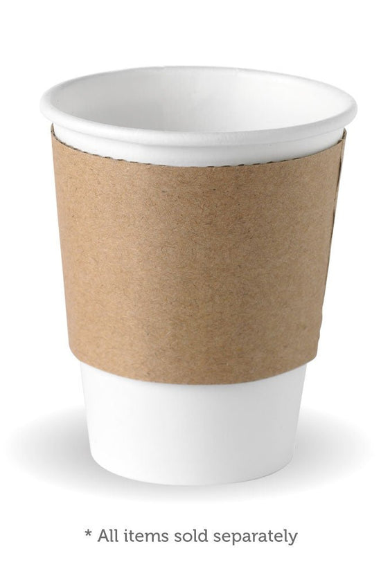 8oz (80mm) Paper Cup Sleeve - 1000/CTN - TEM IMPORTS™