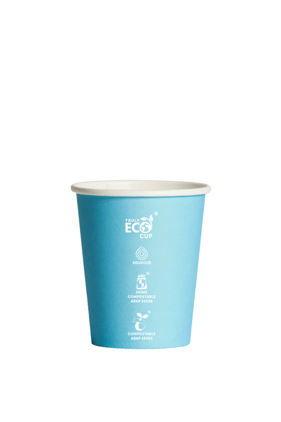 8oz (D/80mm) Truly Eco Pastel Single Wall Coffee Cup - TEM IMPORTS™