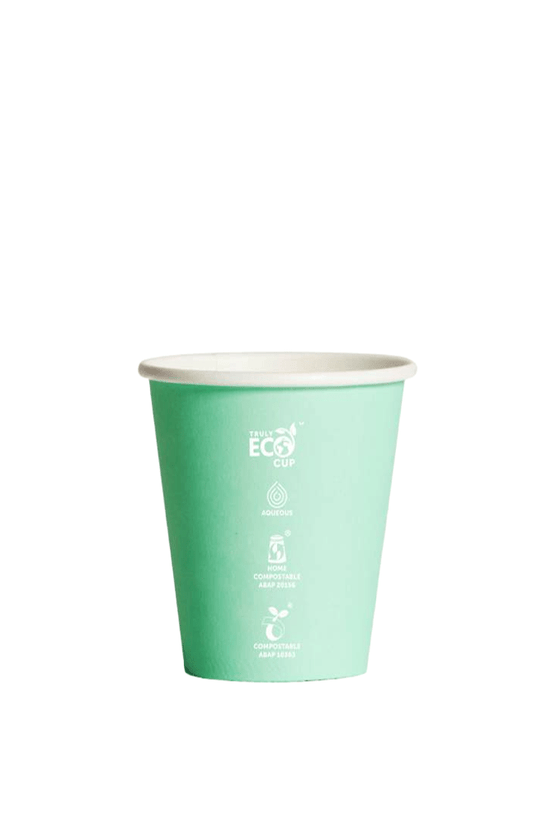 8oz (D/80mm) Truly Eco Pastel Single Wall Coffee Cup - TEM IMPORTS™