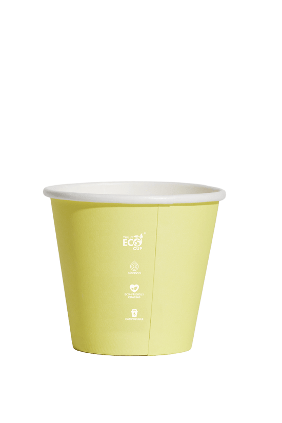 8oz (D/90mm) Truly Eco Pastel Single Wall Coffee Cup - TEM IMPORTS™