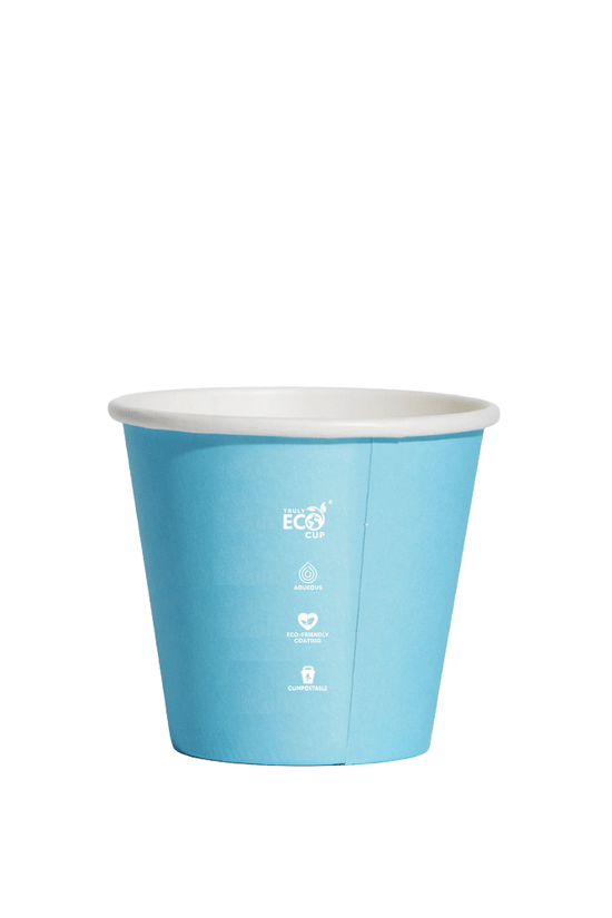 8oz (D/90mm) Truly Eco Pastel Single Wall Coffee Cup - TEM IMPORTS™