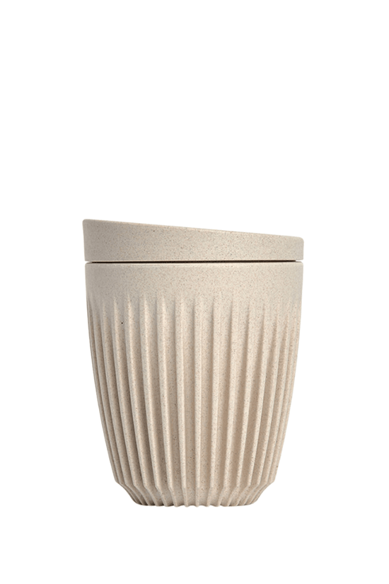 8oz Natural HuskeeCup & Lid - TEM IMPORTS™