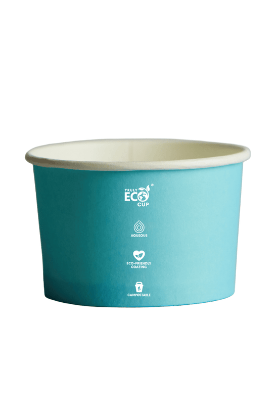 8oz Pastel Aqueous Coated Ice Cream Cup - TEM IMPORTS™