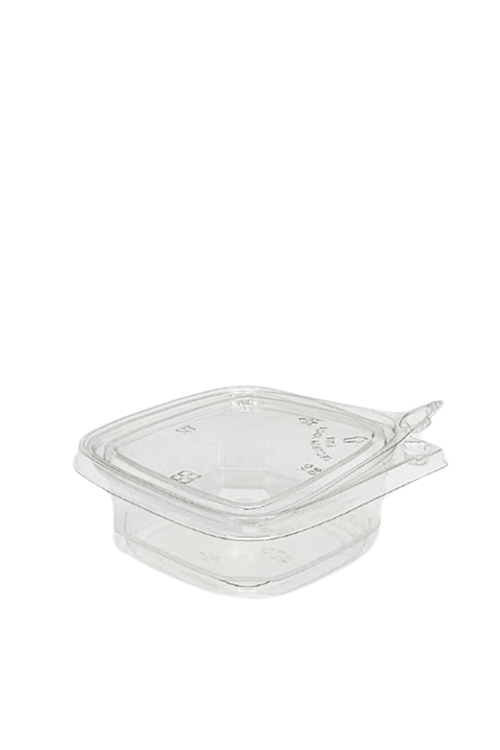 8oz/240mL Tamper Evident Square Deli Container Base - TEM IMPORTS™