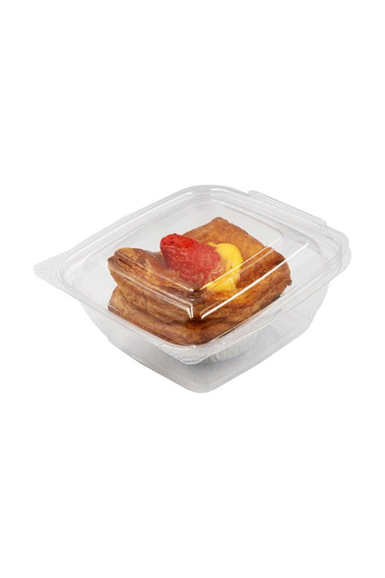 8oz/250mL Square Sho Bowl Hinged Lid - TEM IMPORTS™