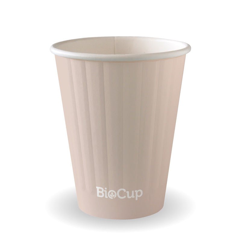 8oz/255mL (80mm) Stone Double Wall BioCup - 1000pcs/ctn - TEM IMPORTS™
