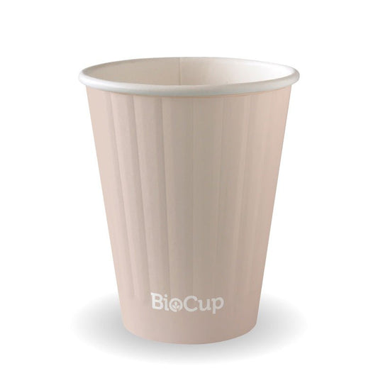 8oz/255mL (80mm) Stone Double Wall BioCup - 1000pcs/ctn - TEM IMPORTS™