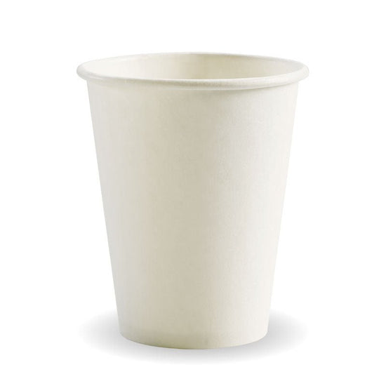 8oz/280mL (80mm) White Single Wall BioCup - 1000pcs/ctn - TEM IMPORTS™