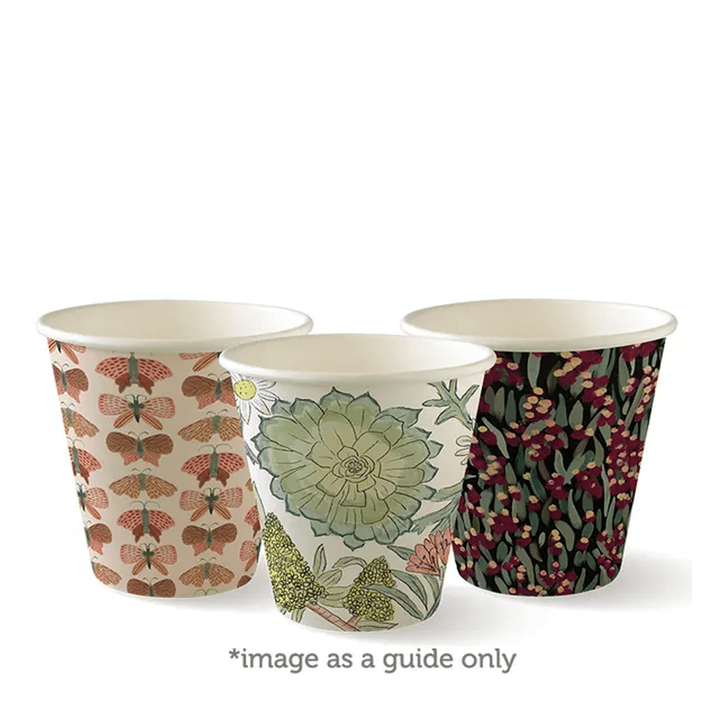 8oz/280mL (90mm) Art Series Single Wall BioCup - 1000/ctn - TEM IMPORTS™