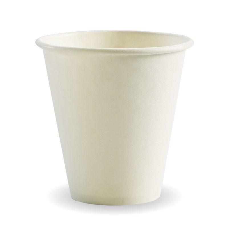 8oz/280mL (90mm) White Single Wall BioCup - 1000pcs/ctn - TEM IMPORTS™