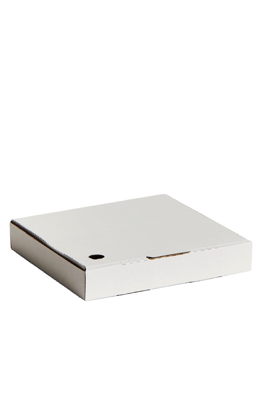 9" Inch Takeaway Pizza Box White - 100/CTN - TEM IMPORTS™