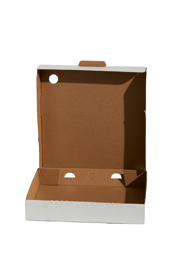 9" Inch Takeaway Pizza Box White - 100/CTN - TEM IMPORTS™