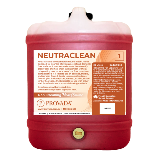 Provada Neutraclean 20L Neutral Floor Cleaner