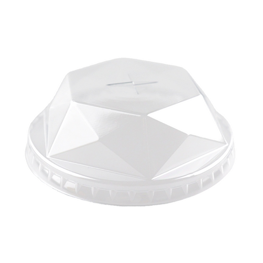Clear PET (D/95mm) Diamond Lid X Slot Hole