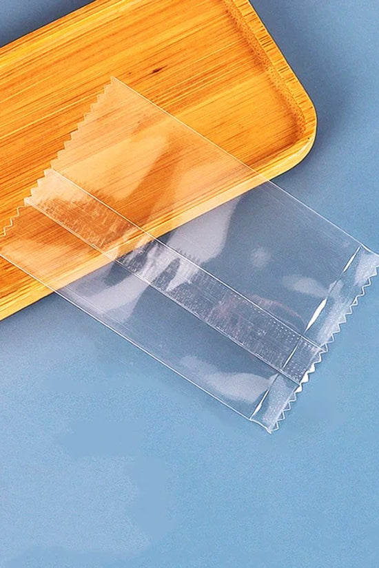95x40mm Heat Sealable Clear Nougat Bag - Razer Egde - TEM IMPORTS™