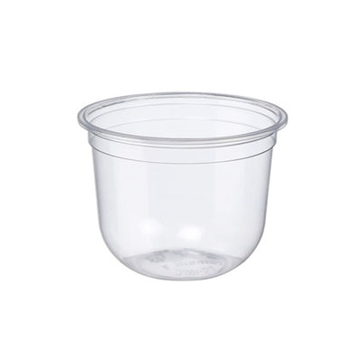 PP U-Shape Plastic Cup 9oz / 250mL (95mm Rim) – Heat Sealable