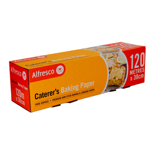 30cmx120m Alfresco Non Stick Baking Paper Roll