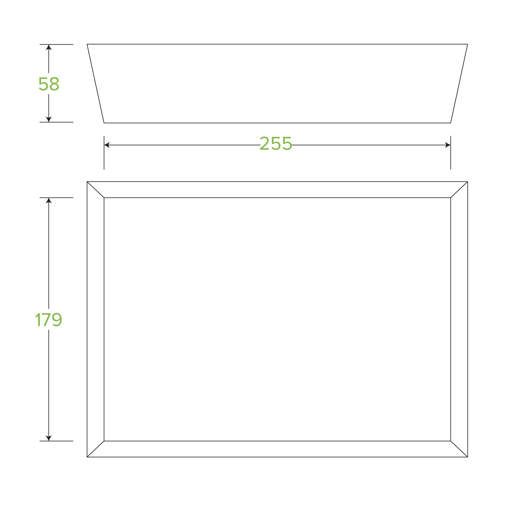 BioBoard Kraft Tray #5 - 100pcs/Ctn