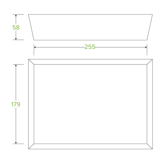 Khay Kraft BioBoard số 5 - 100 chiếc/thùng
