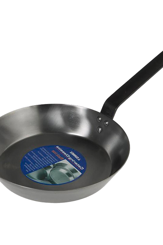Heavy Duty Black Iron Fryingpan - 300mm