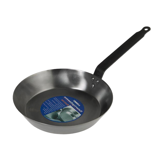Heavy Duty Black Iron Fryingpan - 300mm