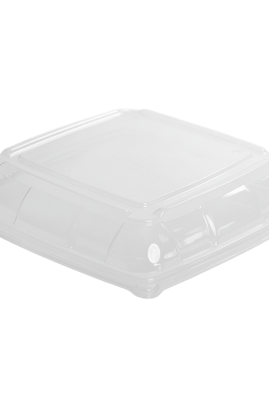 Medium PET Lid To Suit Sugarcane Catering Tray - 100/CTN