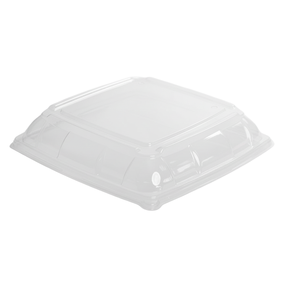 Medium PET Lid To Suit Sugarcane Catering Tray - 100/CTN