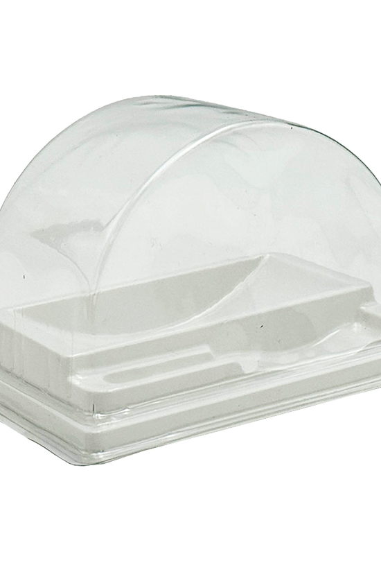 Slice Cake Container With Clear PET Dome Lid