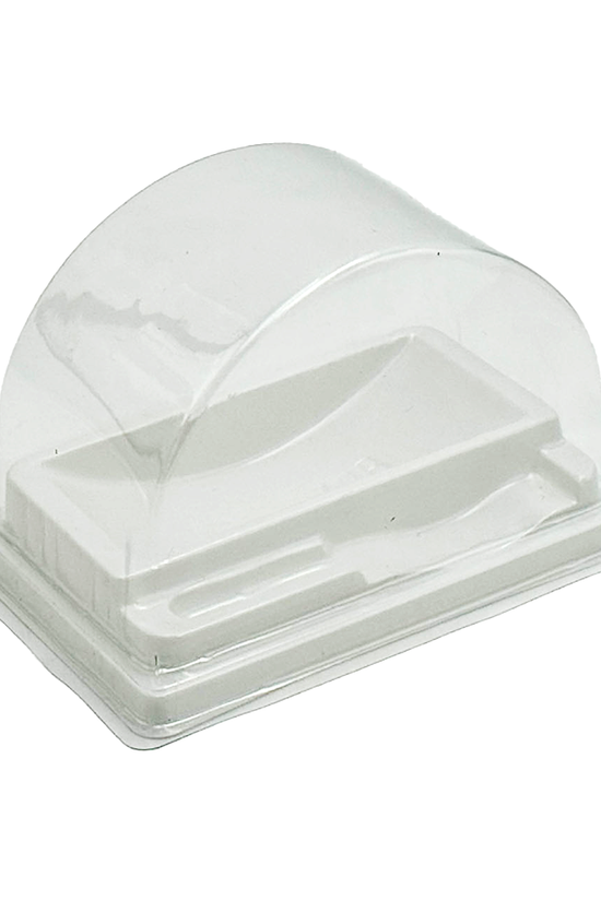 Slice Cake Container With Clear PET Dome Lid