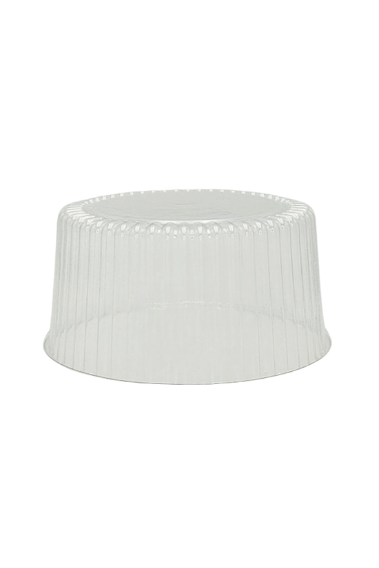 Large Cake Clearview Dome Lid Container - Black Base - TEM IMPORTS™