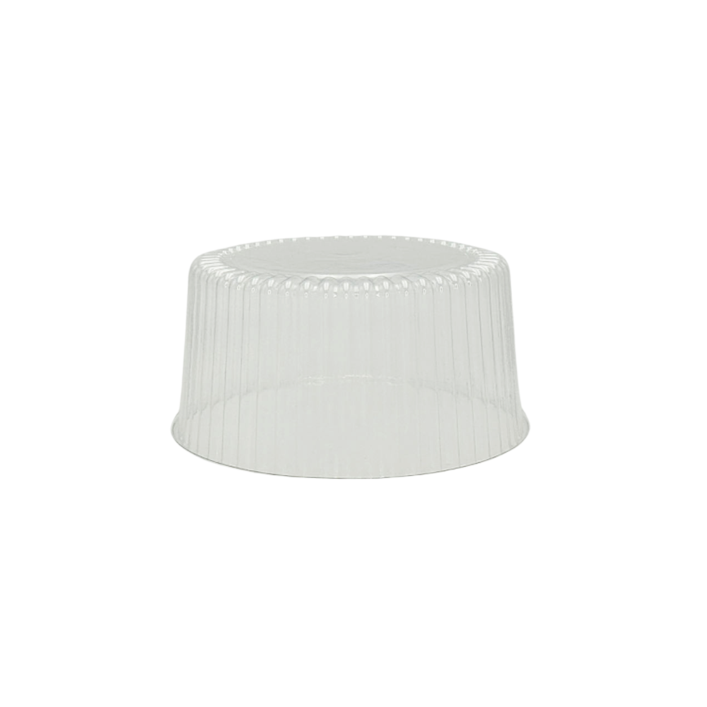 Large Cake Clearview Dome Lid Container - Black Base - TEM IMPORTS™