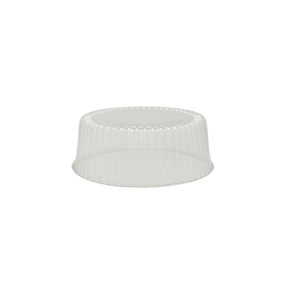 Medium Cake Clearview Black With Dome Lid - TEM IMPORTS™