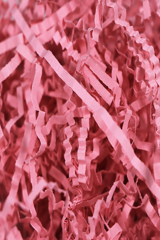 Light Pink Crinkle Paper Shreds Fillers - 1Kg - TEM IMPORTS™