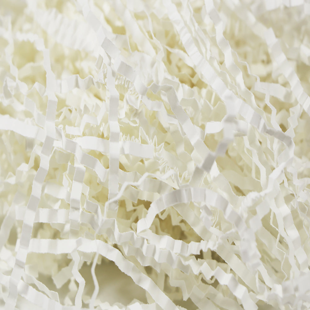 Vanilla Cream Crinkle Paper Shreds Fillers - 1Kg