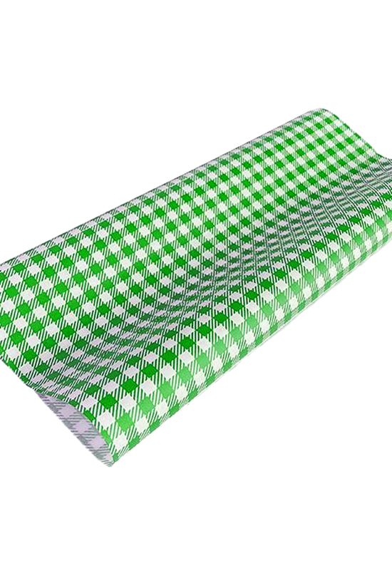 GP Gingham Food Wrapping Paper 400x330mm - Pack of 200