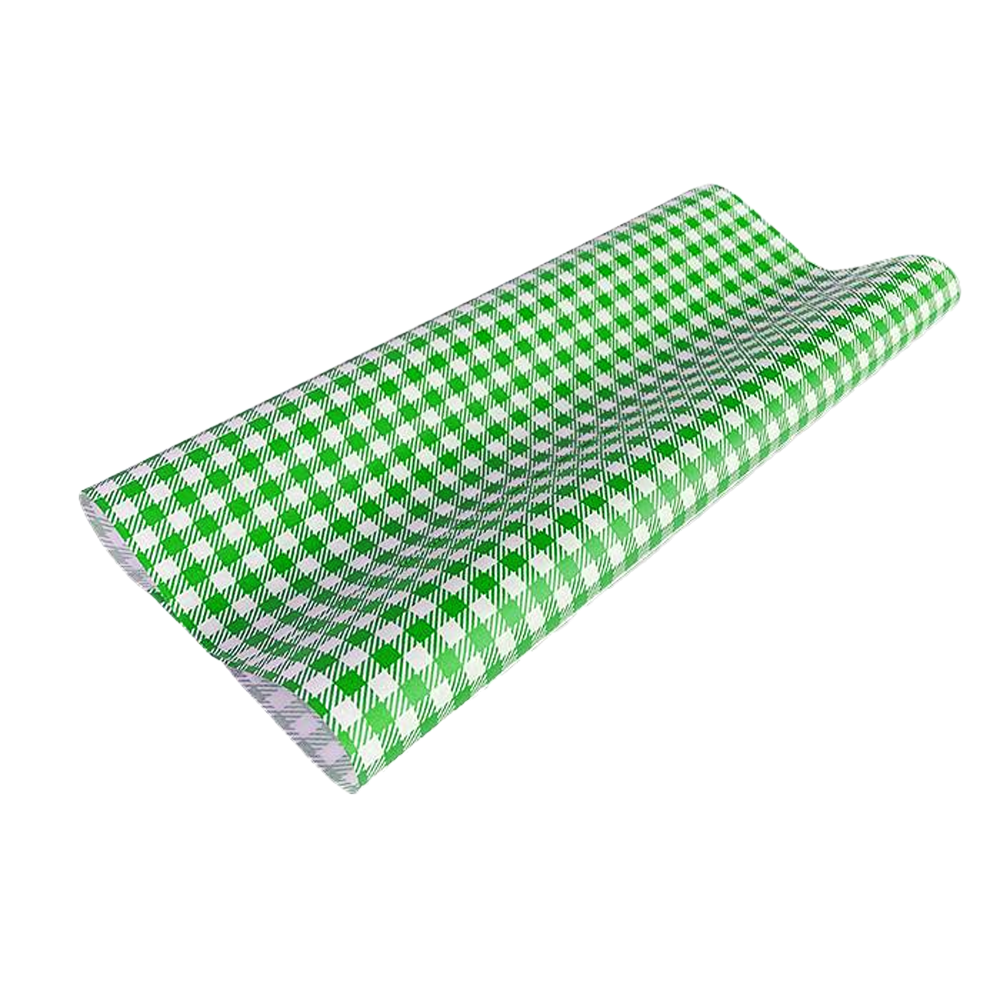 GP Gingham Food Wrapping Paper 400x330mm - Pack of 200