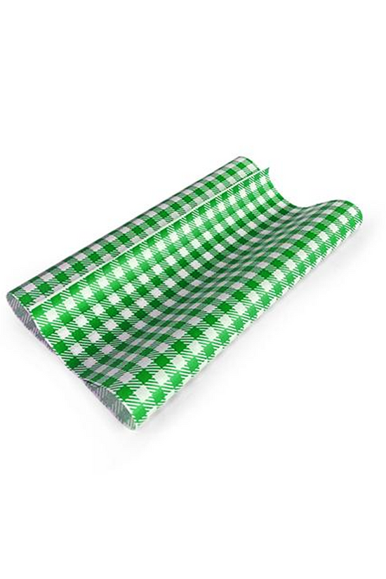GP Gingham Food Wrapping Paper 300x190mm - Pack of 200