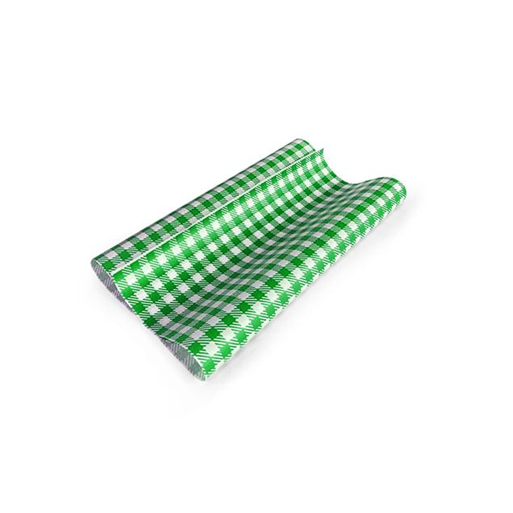 GP Gingham Food Wrapping Paper 300x190mm - Pack of 200