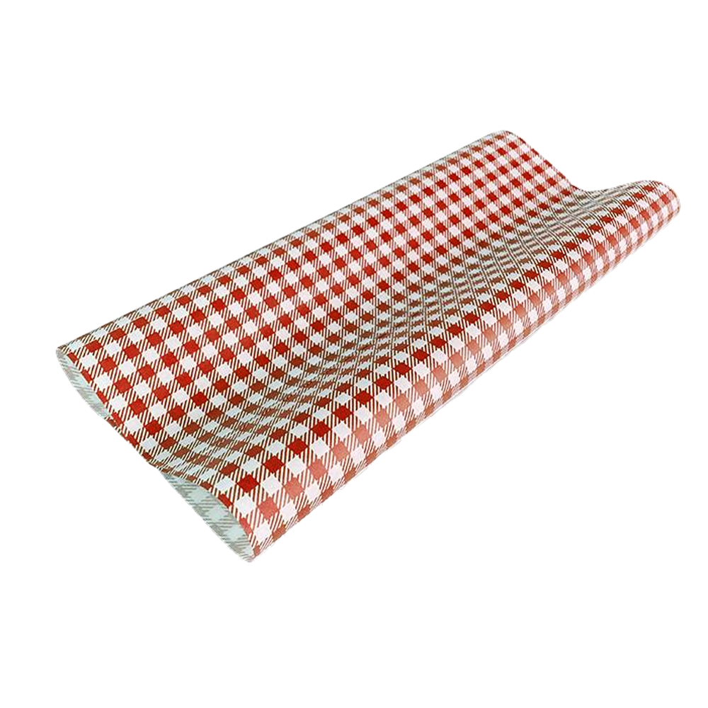 GP Gingham Food Wrapping Paper 400x330mm - Pack of 200