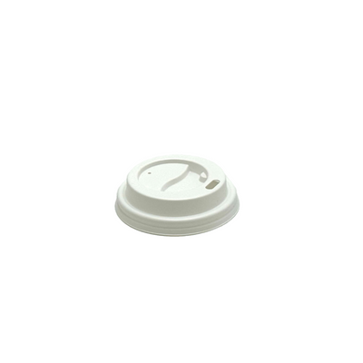 4oz coffee cup lid white