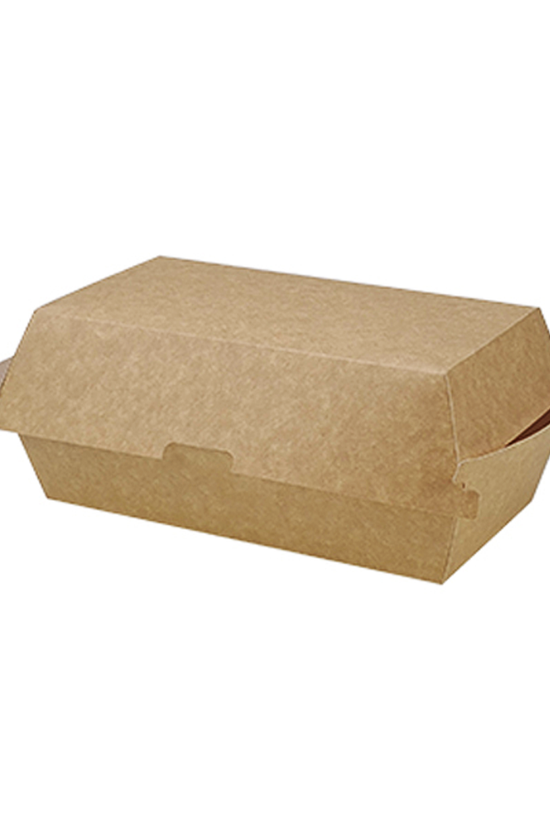 Cardboard Takeaway Clam Kraft Regular